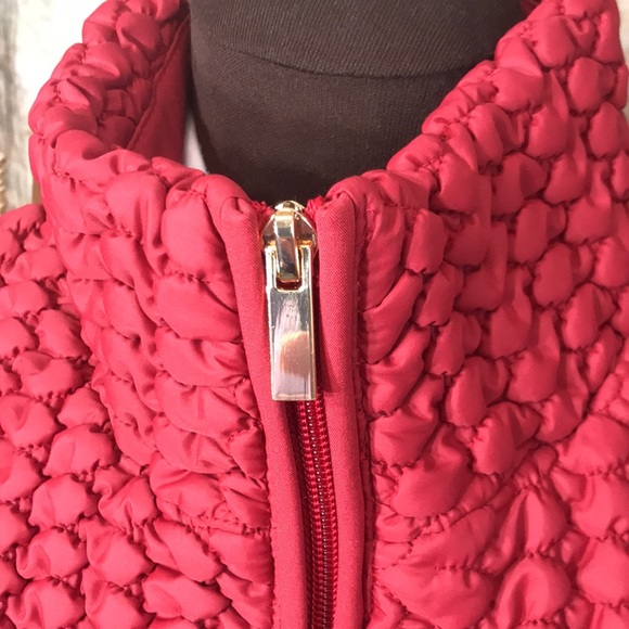 Susan graver 🌹 stunning raspberry rust Red vest - Picture 4 of 13